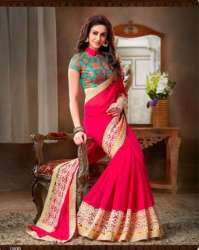 Ladies Embroidered Fancy Saree
