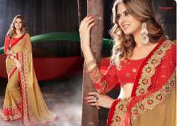 Ladies Fancy Embroidery Saree