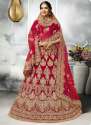 Red Bridal Lehenga for Ladies