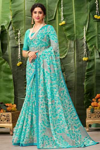 Ladies Exclusive Georgette Saree