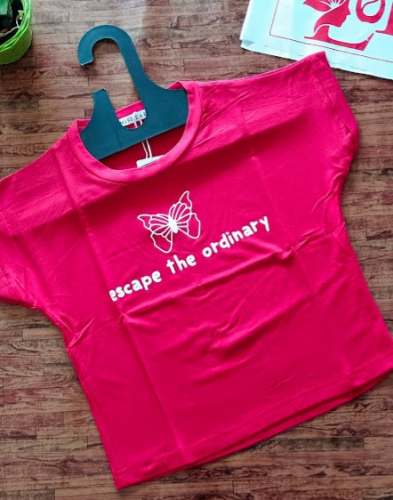Girls Crop T shirt 