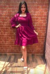 Rani Pink Western One Piece Frock