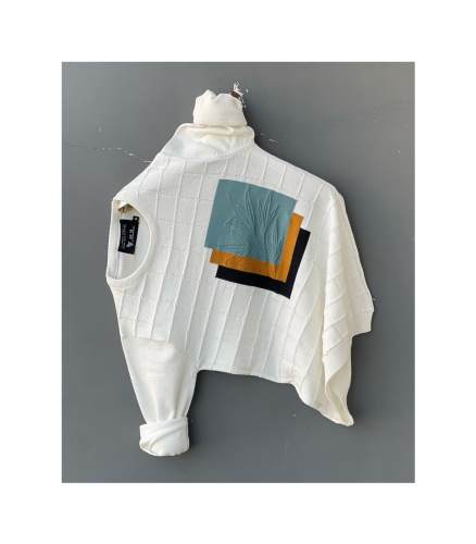 White Round Neck T shirt for Boys 