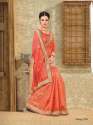 brocade fancy designer saree