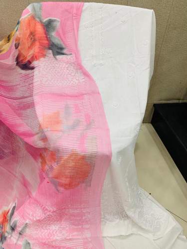 Fancy Unstitched Dress Material by The Trendz