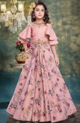 Trending Kids Girls Gown by Shree shyam vastra bhandar