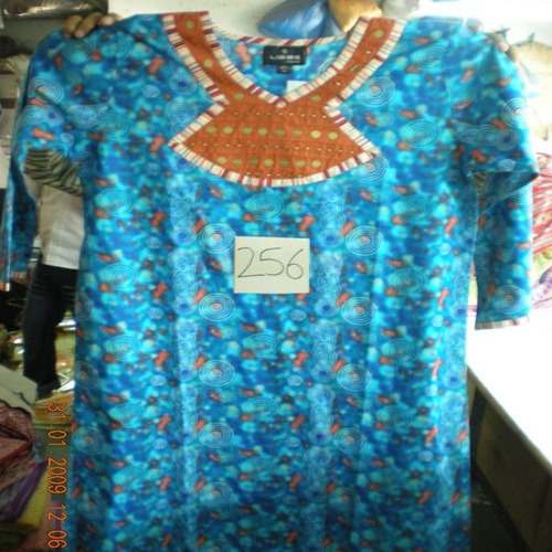 printed ladies kaftan