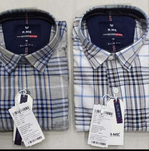 Chex Printed Formal Shirt For Men