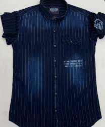 New Blue Denim Shirt For Mens