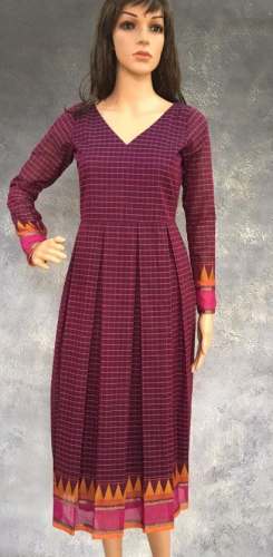 New Collection Maroon Long Kurti For Women by Samudhrika