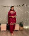 readymade-red-patiala-dress-from-malerkotla