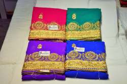 Ladies Embroidered Saree