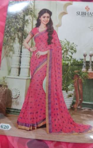 Ladies Casual Printed Saree by Sundar Collections