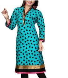 Ladies Straight Printed Kurti