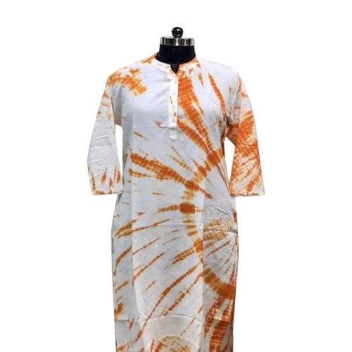 Shibori print kurti  by Man Mandir Creations