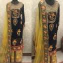 Heavy Embroidered Sharara Suit 