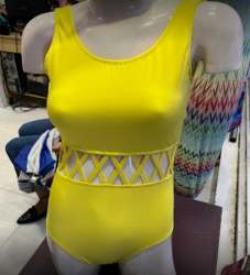 Yellow Lingerie Set For Ladies