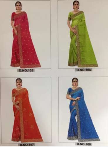 SAKHI Digital Printed Saree by Krishna Synthetics