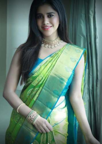 New Banarasi Silk Saree For Women by Nesavaruvi Boutique