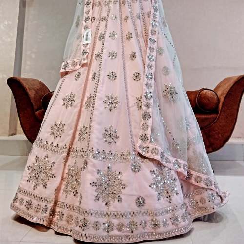 Light Pink Designer Lehenga Choli 