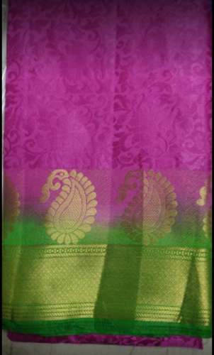 New Collection Pink Cotton Saree For Women by Uma Sarees