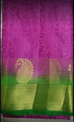 New Collection Pink Cotton Saree For Women