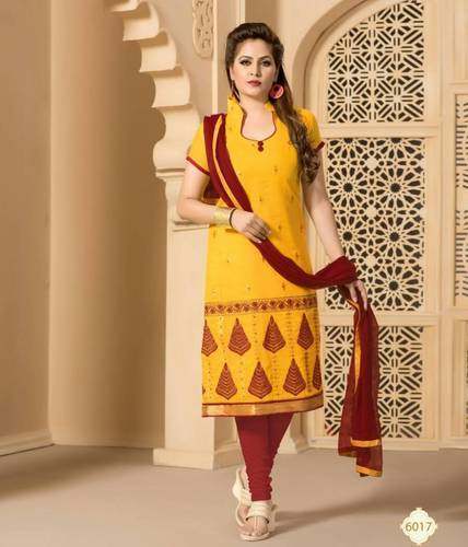 chanderi dress material
