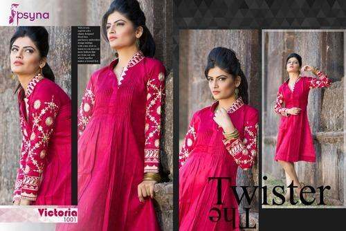 collar neck designer kurti