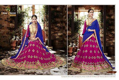 designer embroidery lehenga