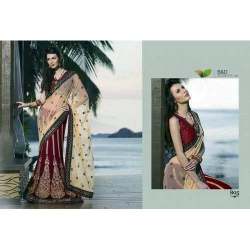 embroidery patch work saree