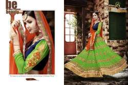 Georgette party wear choli