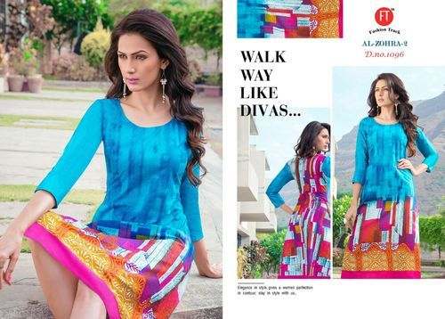 Lawn cotton kurti