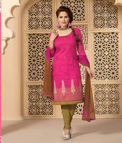 Silk dress material