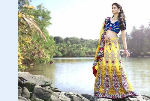 stylish lehenga saree