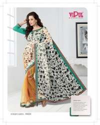 Supernette printed saree