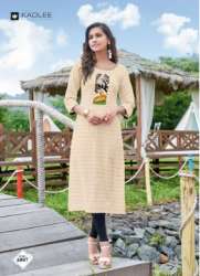 Ladies Rayon Straight Kurti