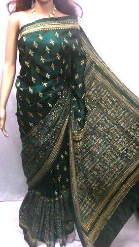 exclusive kantha silk saree