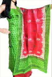 Traditional pure silk dress material
