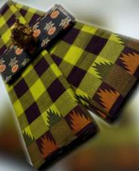 Fancy Chex Printed Casual Handloom Saree For Women