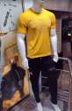 Plain Yellow Round Neck T Shirt