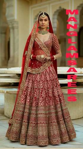 Mangalam Saree Presents Bridal Lehenga Collection by Manglam Sarees