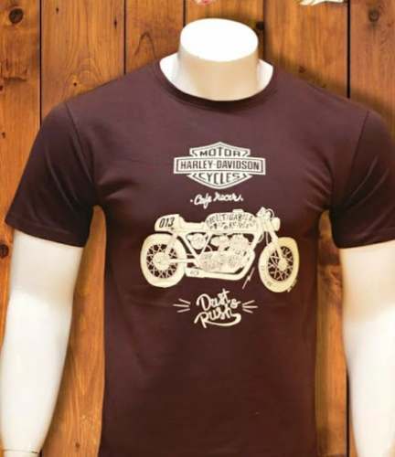 Buy Plain Brown T Shirt At Wholesale Price by Mens Toggerss