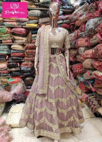 New Collection Net Embroidery Lehenga Choli