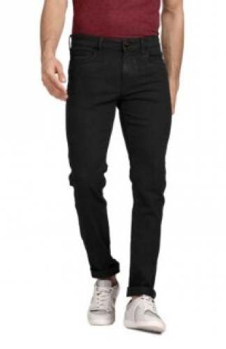 Buy Slim Fit Black Derby Brand Jeans For Mens by Derby Men