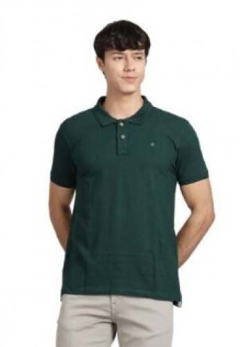 Polo Dry Fit Green Mens Derby Brand T Shirt