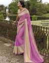 New Collection Pink And Cream Designer Saree