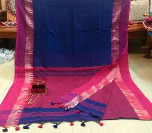 New Handloom Silk Saree For Ladies by D J Fashions