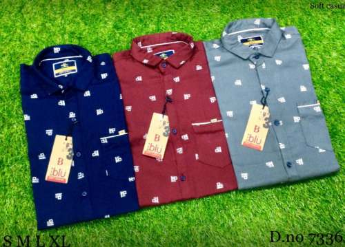 New Collection Printed Shirt For Mens  by Neelam Garments
