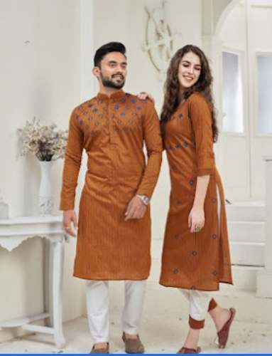 Festive Wear Couple Kurta Set by Viswati Fashion Trade india 