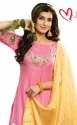 trendy-pink-kurti-with-yellow-dupatta-set